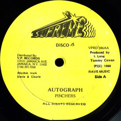 Pinchers Autograph / Pose Up Vinyl 12" USED