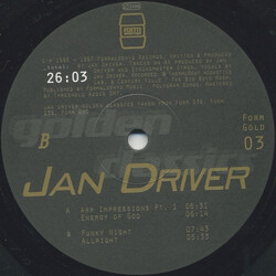 Jan Driver Golden Classics USED VINYL 12INCH COMPILATION