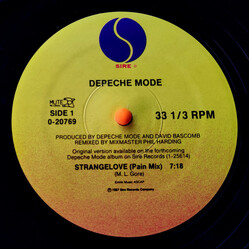 Depeche Mode Strangelove VINYL 12" USED