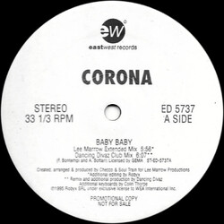 Corona Baby Baby VINYL 12" USED