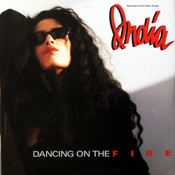 India Dancing On The Fire USED VINYL 12INCH 33 S RPM MAXI-SINGLE