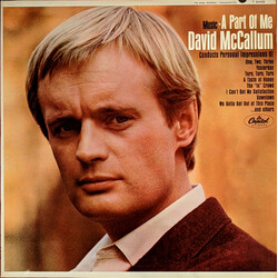 David McCallum Music - A Part Of Me Vinyl LP USED
