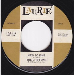 The Chiffons He's So Fine / A Love So Fine USED VINYL 7INCH 45 RPM REISSUE STYRENE