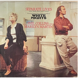 Phil Collins / Marilyn Martin Separate Lives (Love Theme From White Nights) Vinyl USED