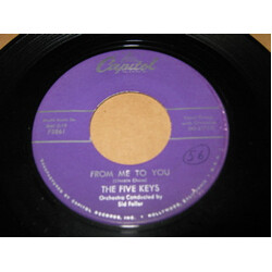 The Five Keys From Me To You USED VINYL 7INCH 45 RPM