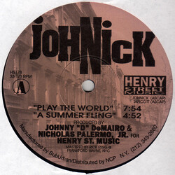 JohNick Play The World VINYL 12" USED