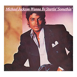 Michael Jackson Wanna Be Startin' Somethin' USED VINYL 12INCH SINGLE