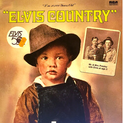 Elvis Presley "I'm 10,000 Years Old" - Elvis Country Vinyl LP USED