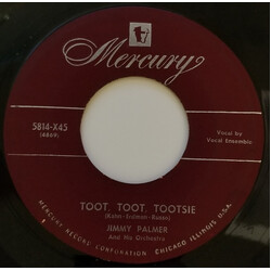 Jimmy Palmer And His Orchestra Toot, Toot, Tootsie / Dancin' Shoes USED VINYL 7INCH 45 RPM