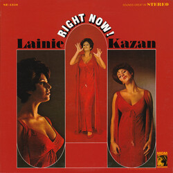 Lainie Kazan Right Now! Vinyl LP USED