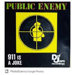 Public Enemy 911 Is A Joke USED VINYL 7INCH 45 RPM SINGLE