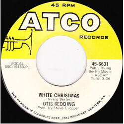 Otis Redding White Christmas / Merry Christmas Baby USED VINYL 7INCH 45 RPM SINGLE