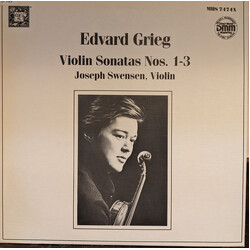 Edvard Grieg Violin Sonatas Nos. 1-3 Vinyl LP USED