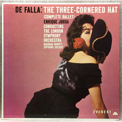 Manuel De Falla / Enrique Jordá / The London Symphony Orchestra / Barbara Howitt (2) The Three-Cornered Hat (Complete Ballet) Vinyl LP USED
