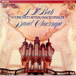 Johann Sebastian Bach / Daniel Chorzempa 3 Concerti After / Nach Vivaldi Vinyl LP USED