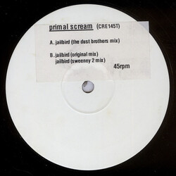 Primal Scream Jailbird USED VINYL 12INCH WHITE LABEL 45 RPM