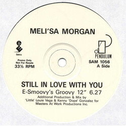 Meli'sa Morgan Still In Love With You USED VINYL 12INCH 33 S RPM PROMO