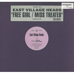 East Village Headz Free Girl / Miss Treated USED VINYL 12INCH 33 S RPM