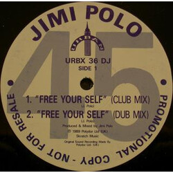 Jimi Polo Free Your Self / Better Days VINYL 12" USED
