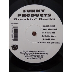 The Funky Products Breakin' Backs Vinyl LP USED