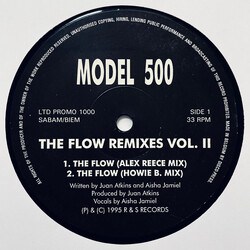 Model 500 The Flow Remixes Vol. II USED VINYL 12INCH 33 S RPM PROMO