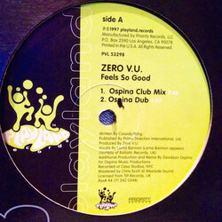 Zero V.U. Feels So Good VINYL 12" USED