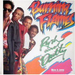 Burning Flames Rysh And Dutty (Wave & Jump) Vinyl LP USED