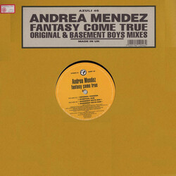 Andrea Mendez Fantasy Come True (Original & Basement Boys Mixes) USED VINYL 12INCH 33 S RPM