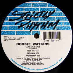 Cookie Watkins Love Can Save USED VINYL 12INCH 33 S RPM