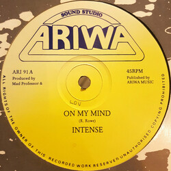 Intense (7) On My Mind USED VINYL 12INCH 45 RPM