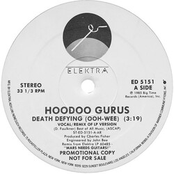 Hoodoo Gurus Death Defying VINYL 12" USED