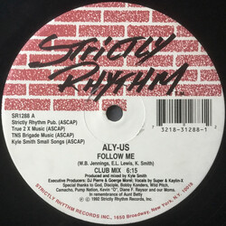 Aly-Us Follow Me USED VINYL 12INCH 33 S RPM