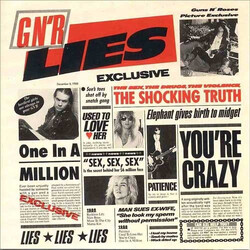 Guns N' Roses G N' R Lies Vinyl LP USED