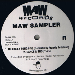 Masters At Work MAW Sampler VINYL 12" USED