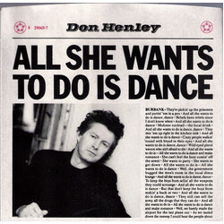 Don Henley All She Wants To Do Is Dance VINYL 7" USED