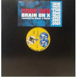 Code Red (4) Brain On X VINYL 12" USED