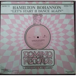 Hamilton Bohannon Let's Start II Dance Again USED VINYL 12INCH 45 RPM STEREO