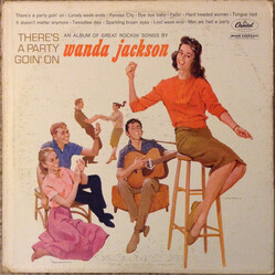 Wanda Jackson There's A Party Goin' On Vinyl LP USED