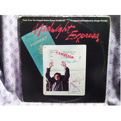 Giorgio Moroder Midnight Express (Music From The Original Motion Picture Soundtrack) Vinyl LP USED
