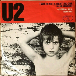 U2 Two Hearts Beat As One (Club Version) USED VINYL 12INCH 45 RPM LIMITED EDITION