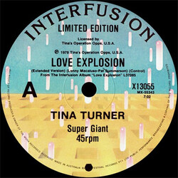 Tina Turner Love Explosion USED VINYL 12INCH 45 RPM SINGLE LIMITED EDITION