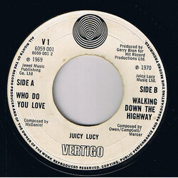 Juicy Lucy Who Do You Love VINYL 7" USED