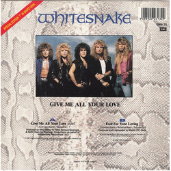 Whitesnake Give Me All Your Love VINYL 7" USED