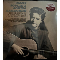 Janis Joplin / Jorma Kaukonen The Legendary Typewriter Tape 6/25/64 Vinyl LP USED