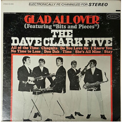The Dave Clark Five Glad All Over Vinyl LP USED