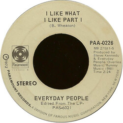 Everyday People (4) I Like What I Like USED VINYL 7INCH 45 RPM