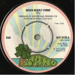 Brian Eno Seven Deadly Finns VINYL 7" USED