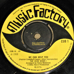 The Alan Bown Set We Can Help You USED VINYL SINGLE 7INCH 45 RPM
