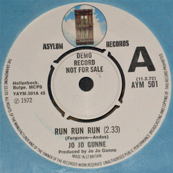 Jo Jo Gunne Run Run Run USED VINYL 7INCH SINGLE PROMO
