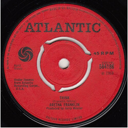 Aretha Franklin Think VINYL 7" USED